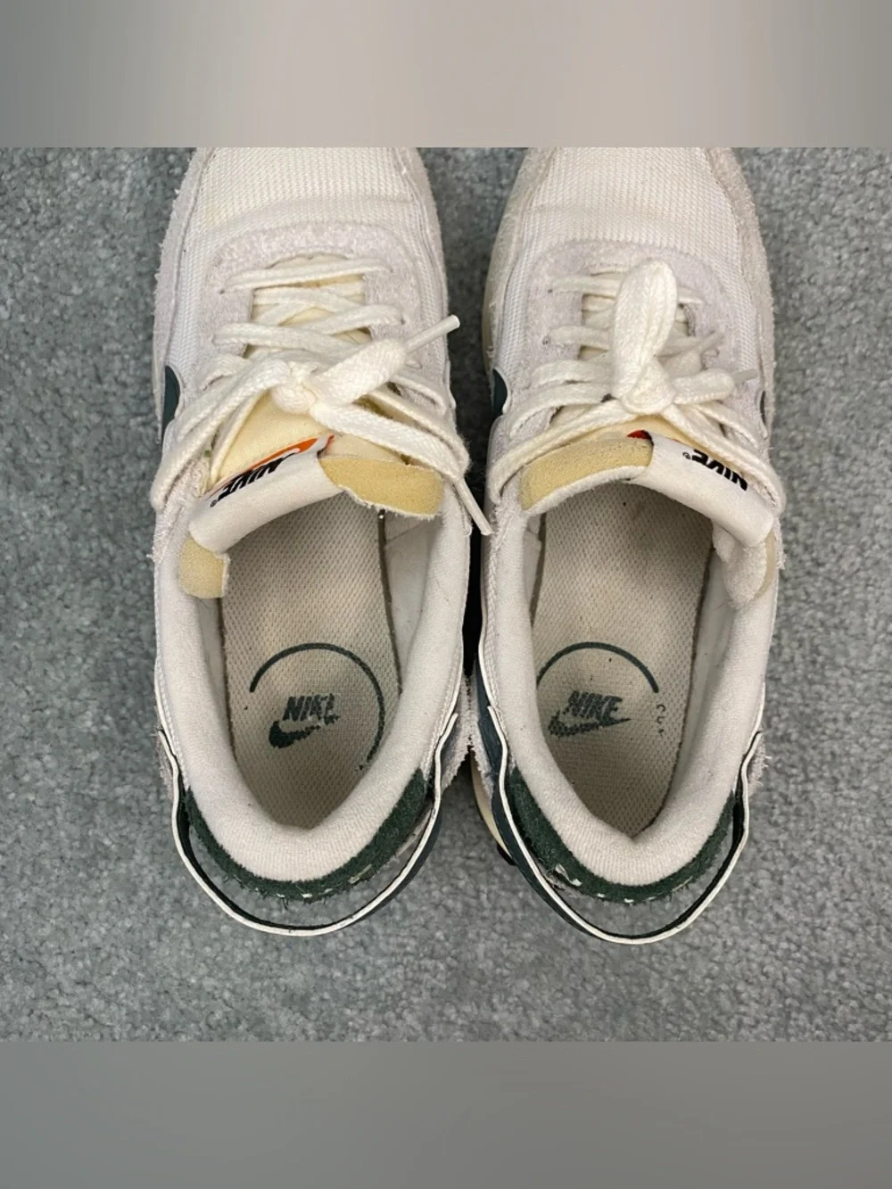 Nike Waffle Debut Vintage White Vintage Green Sneakers‎ Women’s 8.5 DX2931-101